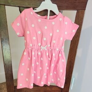 Pink & White Casual Sundress